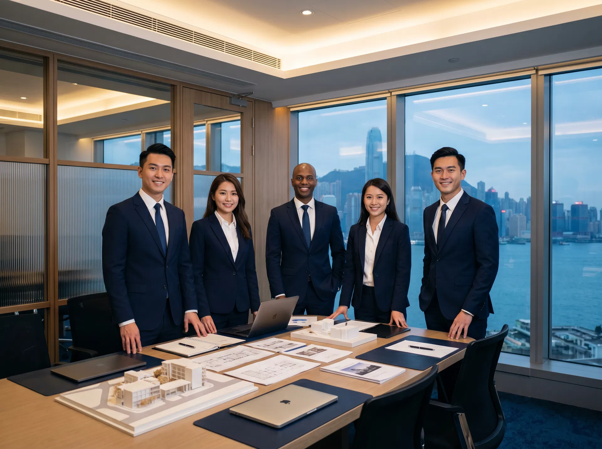 Echo Olesen Global professional team in Hong Kong office