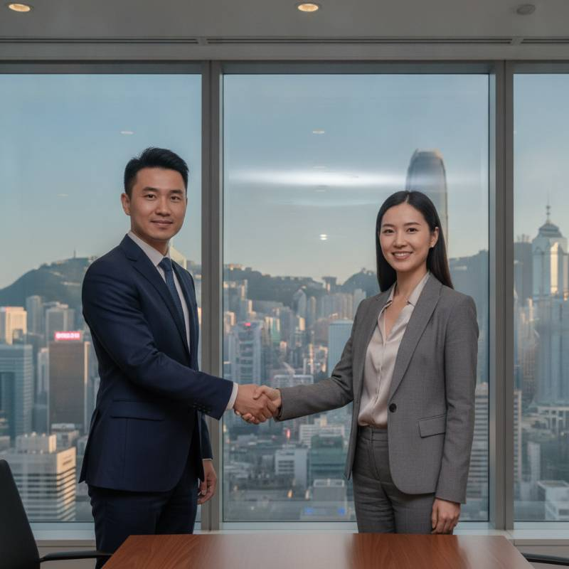 Hong Kong Professional Handshake