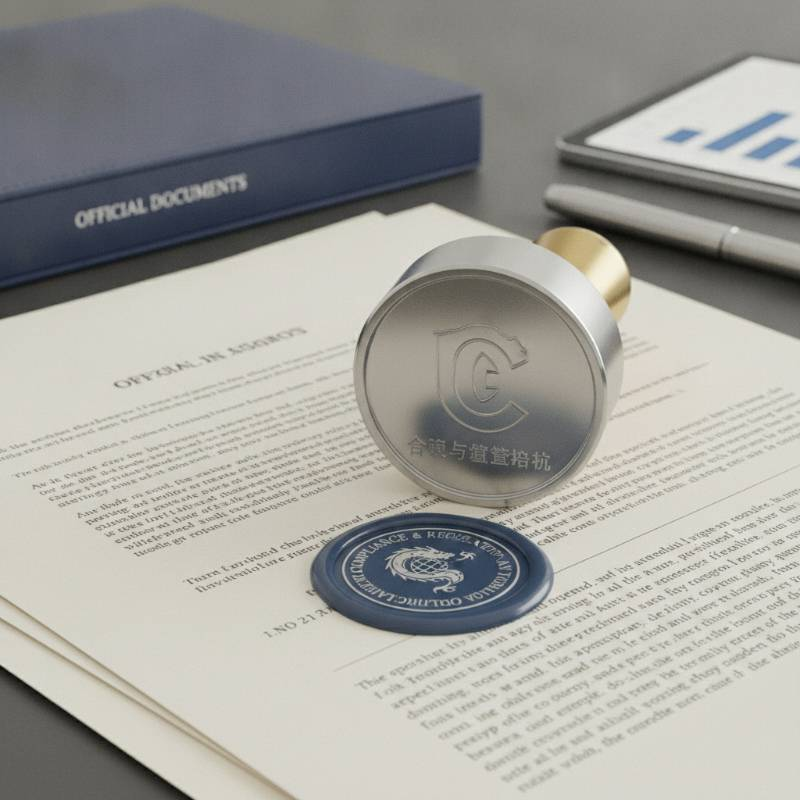 Corporate compliance documents seal