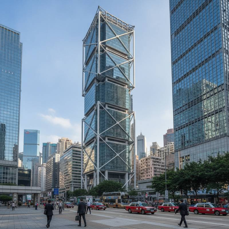 HSBC Hong Kong headquarters building skyscraper