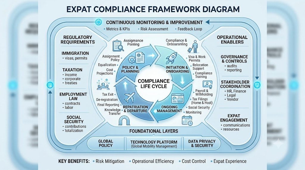Expat Compliance Framework Diagram
