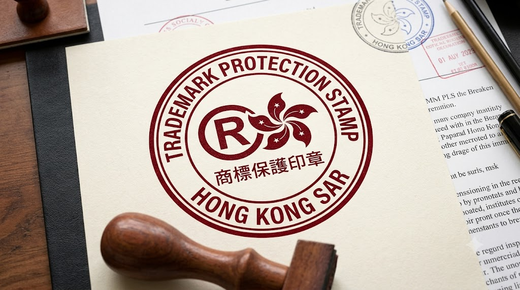  Trademark Protection Stamp HK