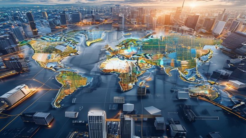Global business ecosystem map