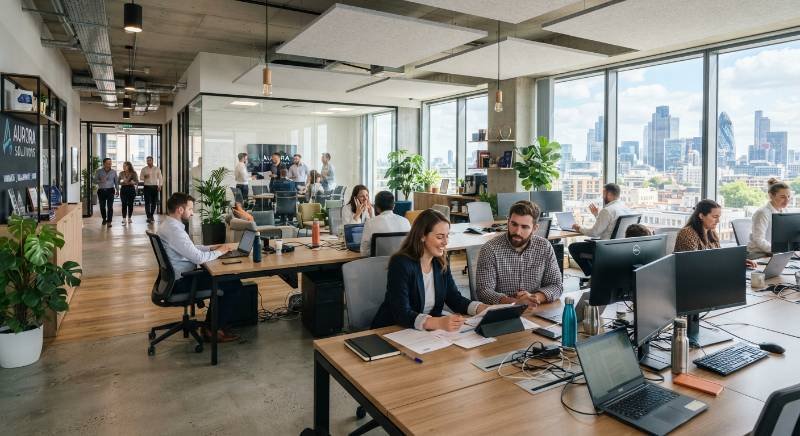 Modern business office