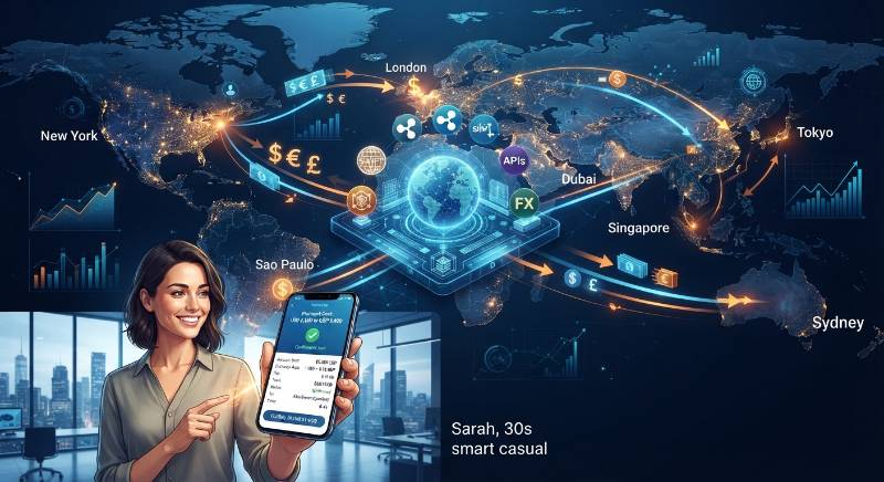 Cross border payment technology