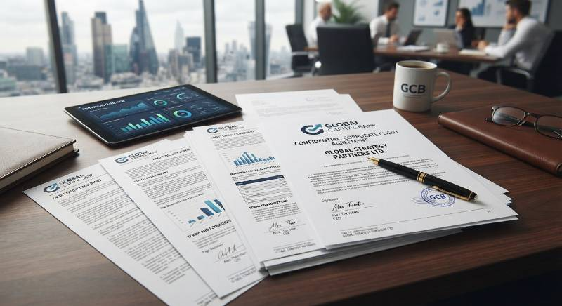 Corporate banking documents