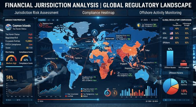 Financial jurisdiction analysis