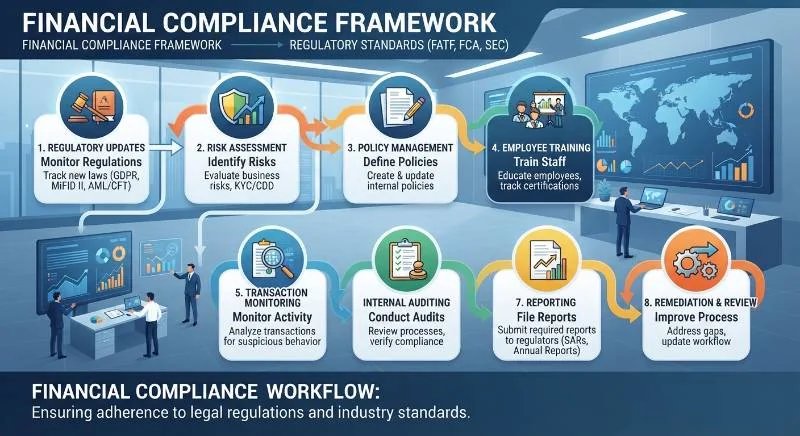 Financial compliance workflow
