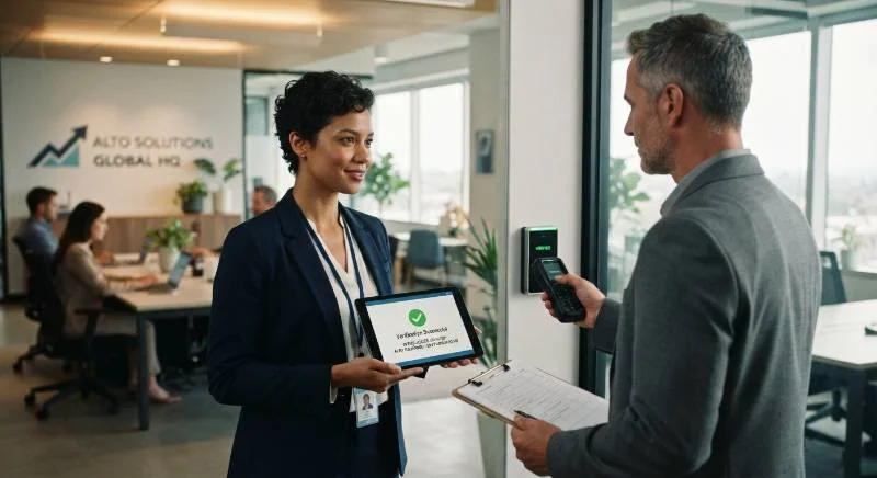 Corporate office verification