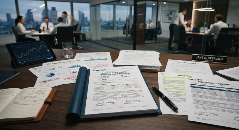 Corporate banking documents